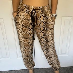Snakeskin Pants